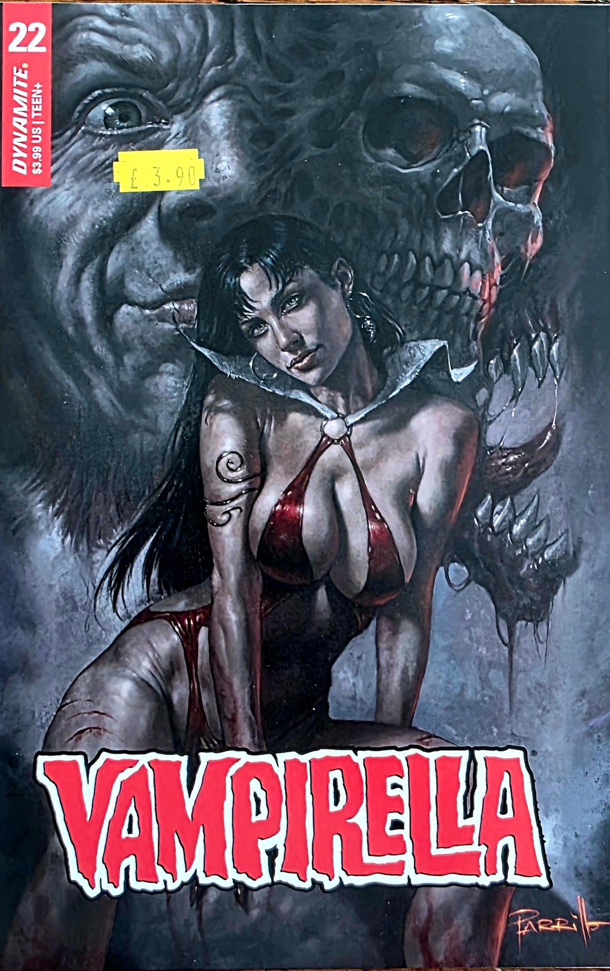 Vintage Vampirella #22 Variant Cover Excellent condition- Comic Graphic Magazine