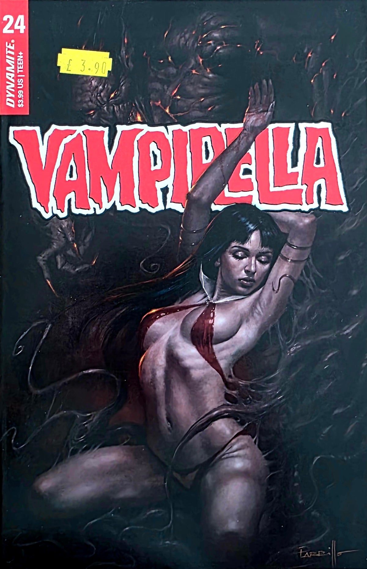 Vintage Vampirella #24 Variant Cover Excellent condition- Comic Graphic Magazine