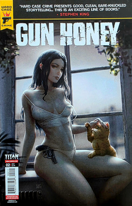 Vintage Gun Honey  #2  Variant Cover Excellent condition- Comic Graphic Magazine