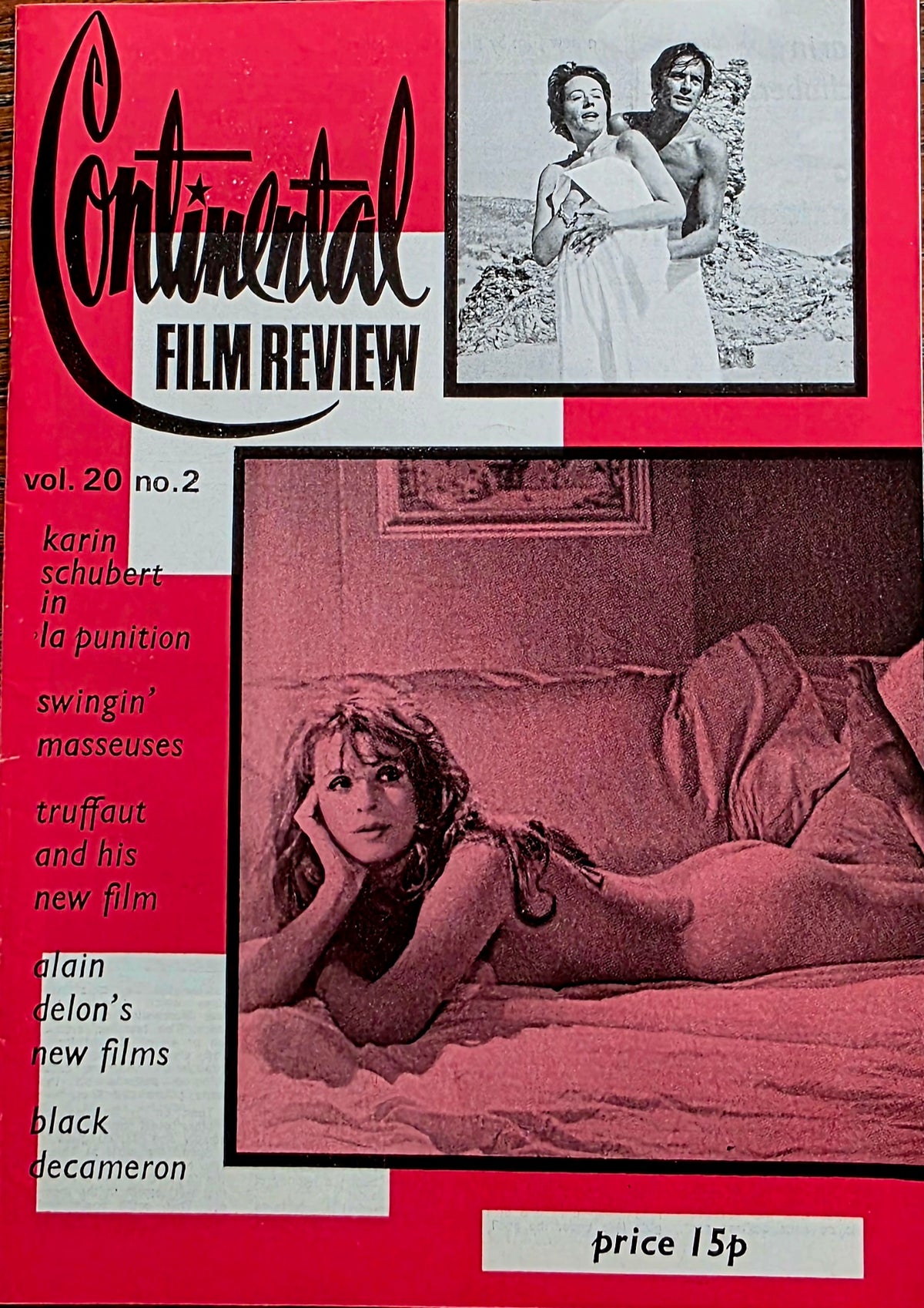 Vintage CONTINENTAL FILM REVIEW Vol 20 #2 Good condition- Film