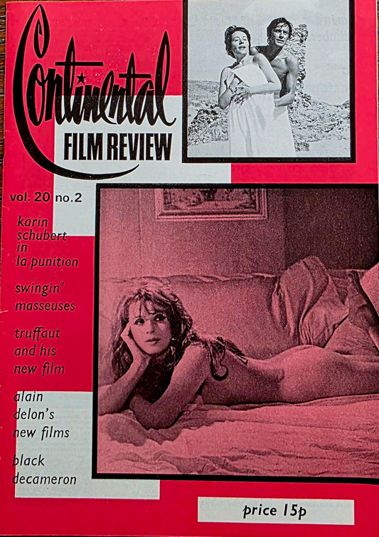 Vintage CONTINENTAL FILM REVIEW Vol 20 #2 Good condition- Film