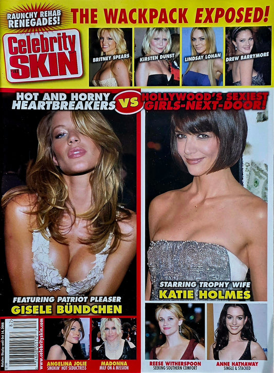 Vintage Celebrity Skin Vol 30 #182  2008 Excellent condition- Men's Adult Glamour