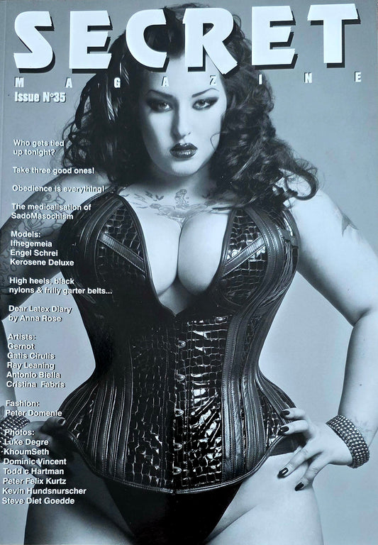 Vintage Secret Magazine #35-  Excellent condition- Men's Adult Glamour