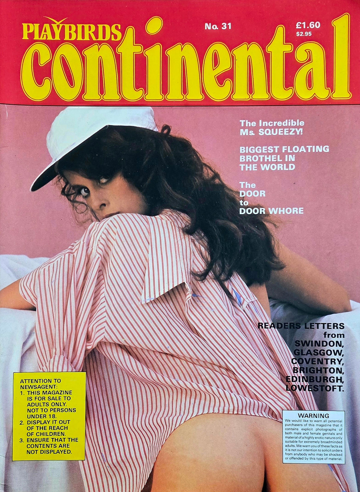 Vintage PLAYBIRDS Continental #31 Excellent condition-Vintage Men's Adult Glamour