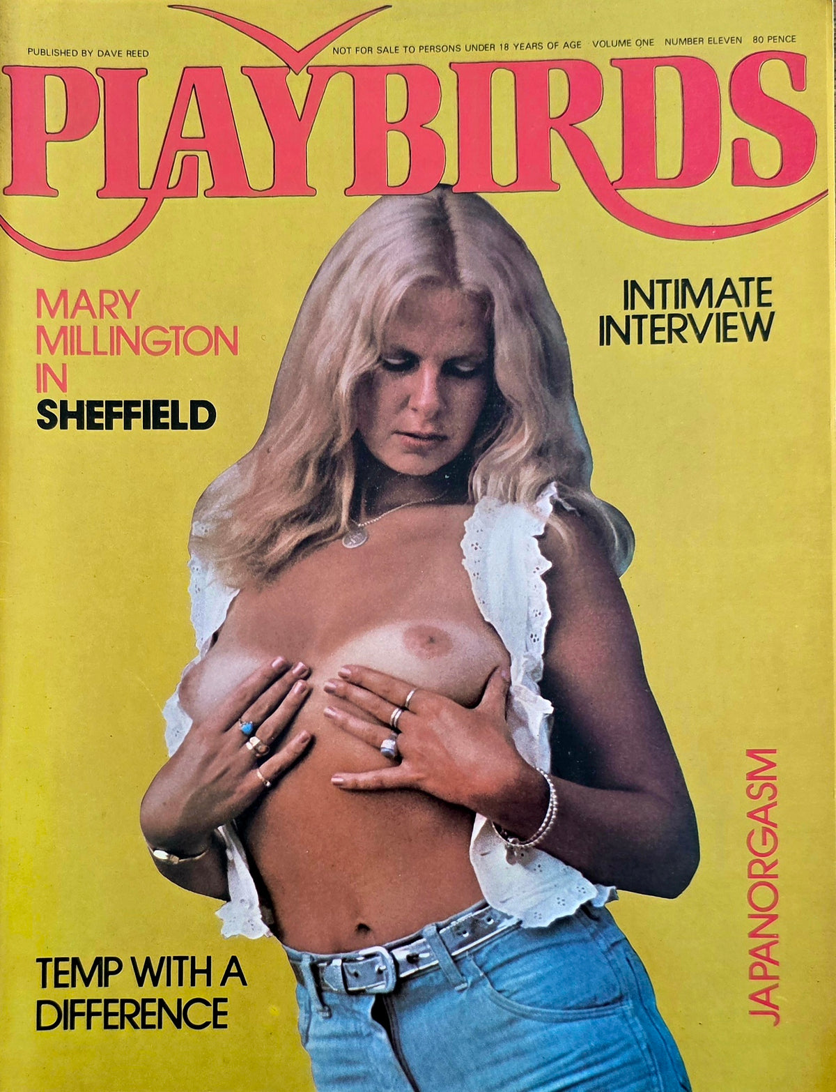 Vintage PLAYBIRDS #11 Excellent condition-Vintage Men's Adult Glamour