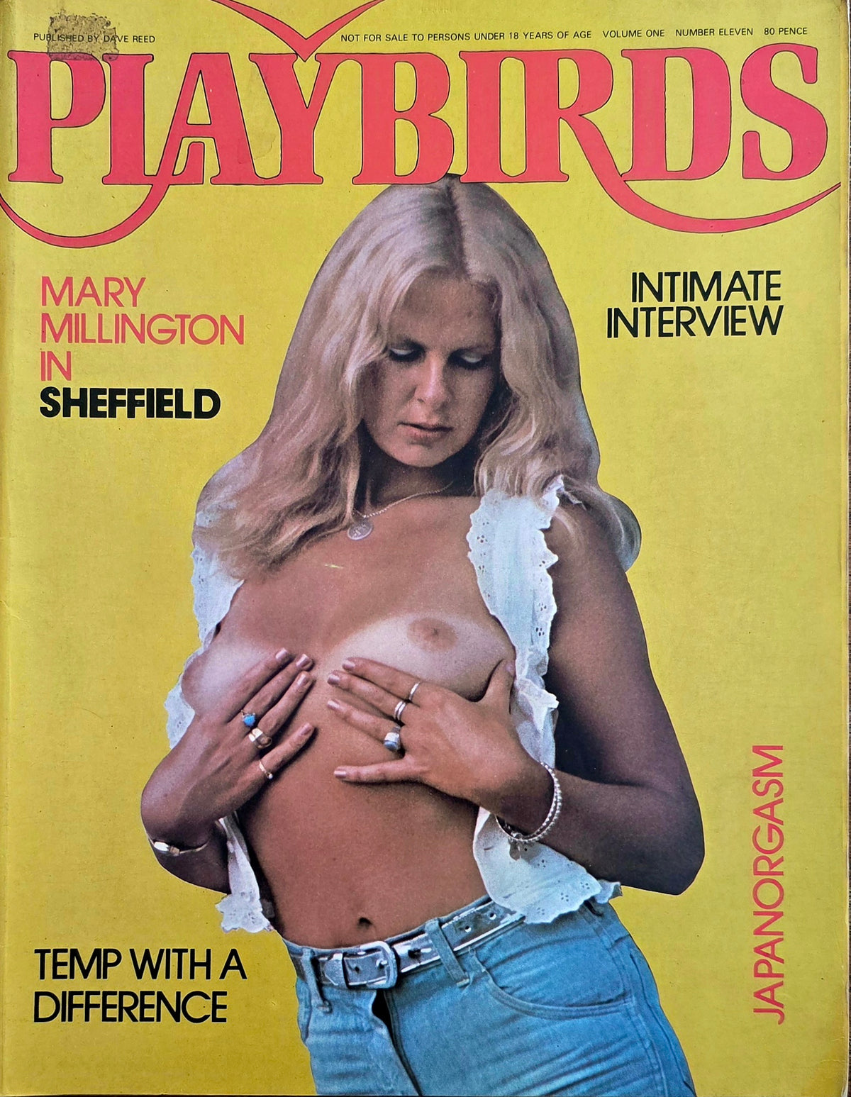 Vintage PLAYBIRDS #11 Excellent condition-Vintage Men's Adult Glamour
