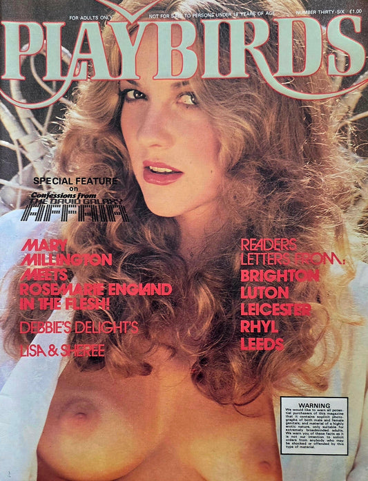 Vintage PLAYBIRDS #36 Excellent condition-Vintage Men's Adult Glamour