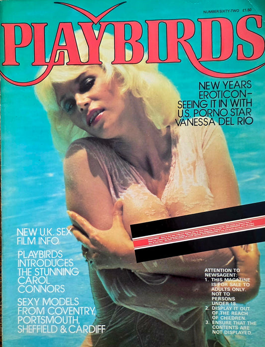 Vintage PLAYBIRDS #62 Excellent condition-Vintage Men's Adult Glamour