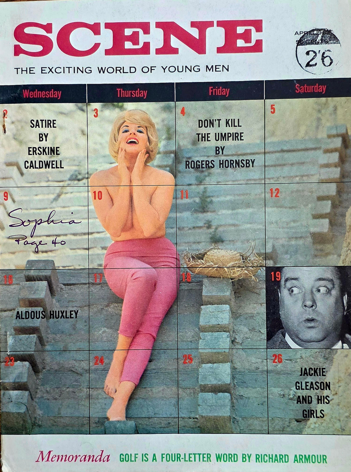 Vintage Scene - Good condition-Vintage Men's Adult Glamour