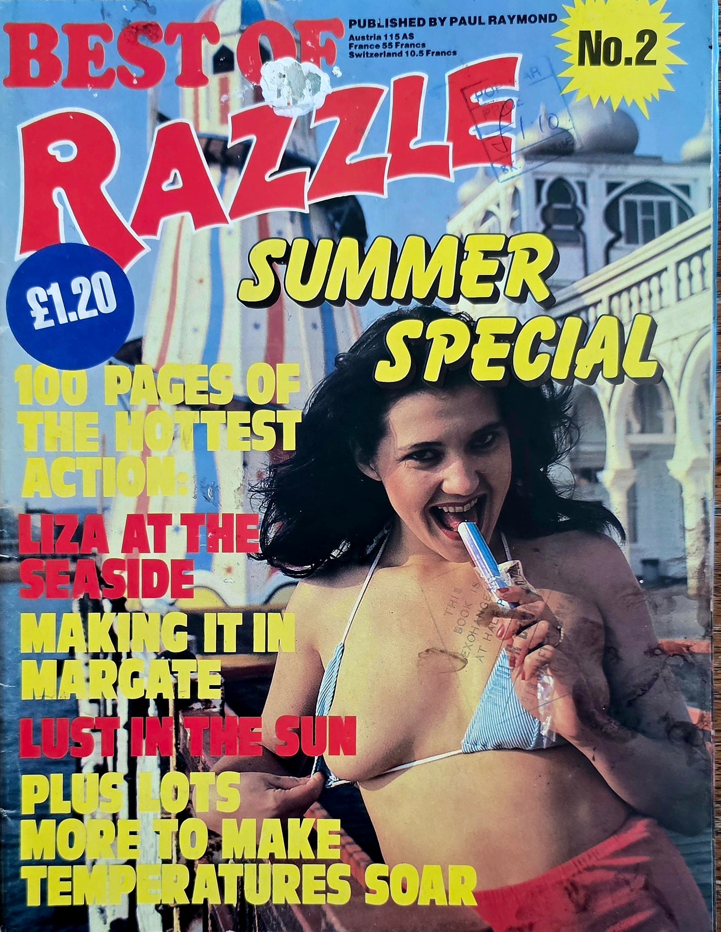 Vintage RAZZLE Best of #2 Good condition- Men's Adult Glamour