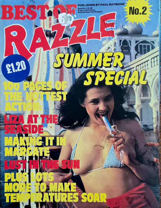 Vintage RAZZLE Best of #2 Good condition- Men's Adult Glamour