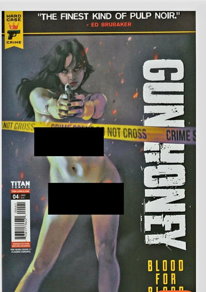 Adult Comic/Graphic novel- GUN HONEY Blood for Blood #4 Caranfa nude variant sealed Excellent condition - Adult Comic/Graphic novel
