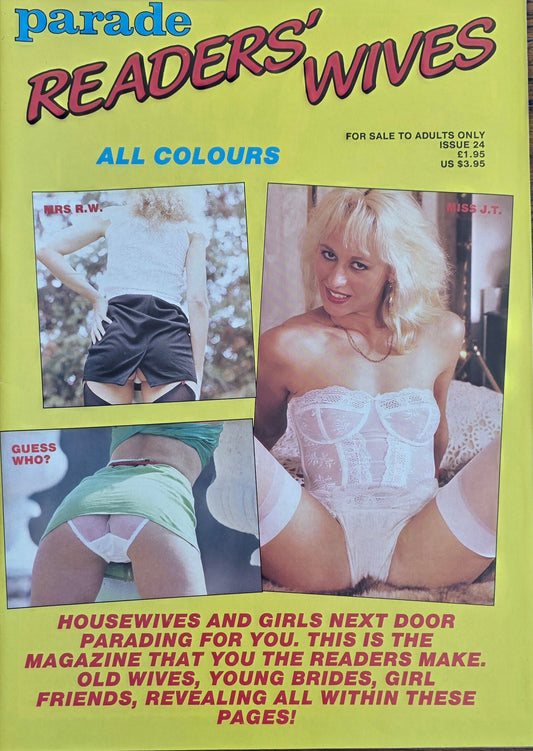 Vintage Parade Readers Wives no.24 Excellent condition- Men's Adult Glamour